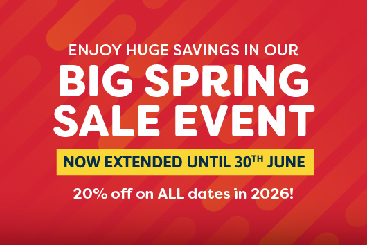 Save 20% On All Dates This Year!